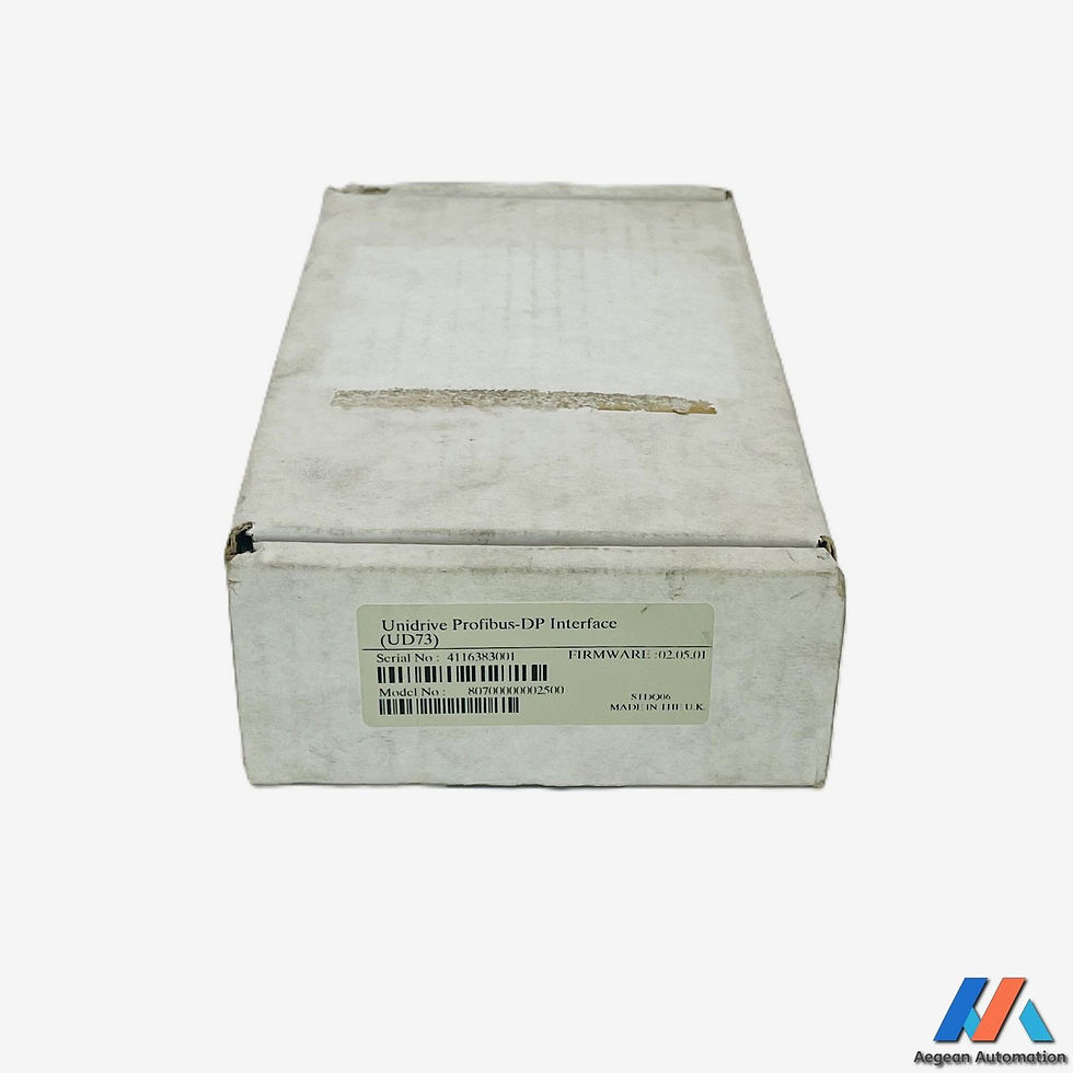 Control Techniques UD73 front view with original packaging