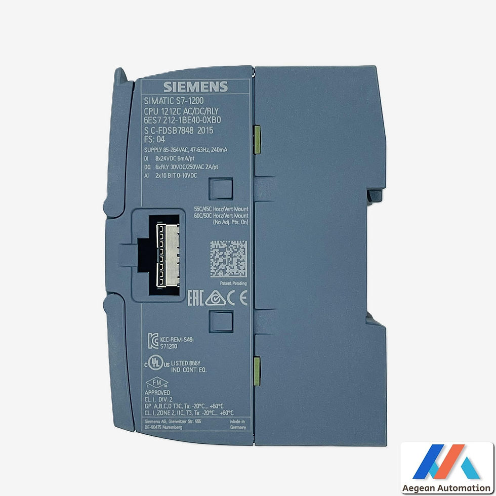 Thumbnail: Siemens 6ES7212-1BE40-0XB0 second-hand unit showing product label