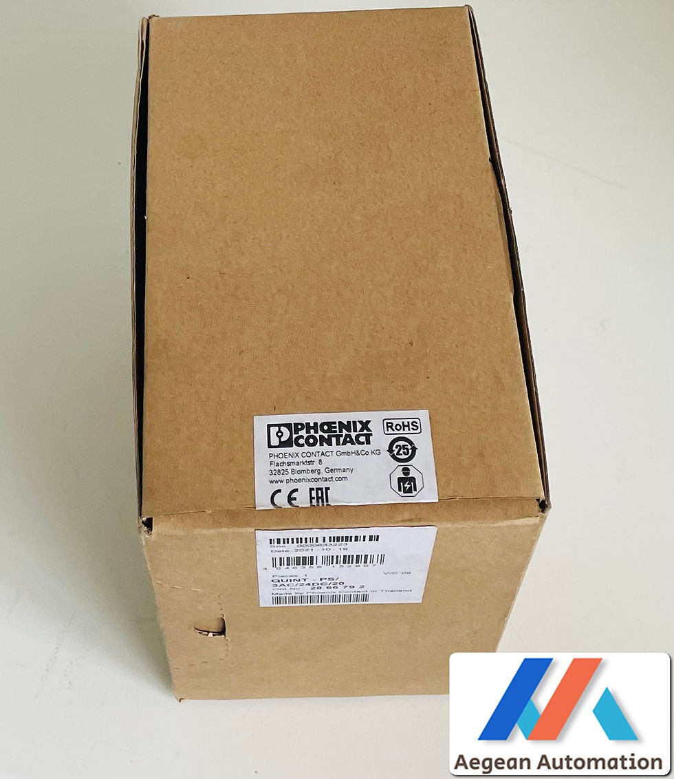 Phoenix Contact Quint PS/3AC/24DC/20 front view with original packaging