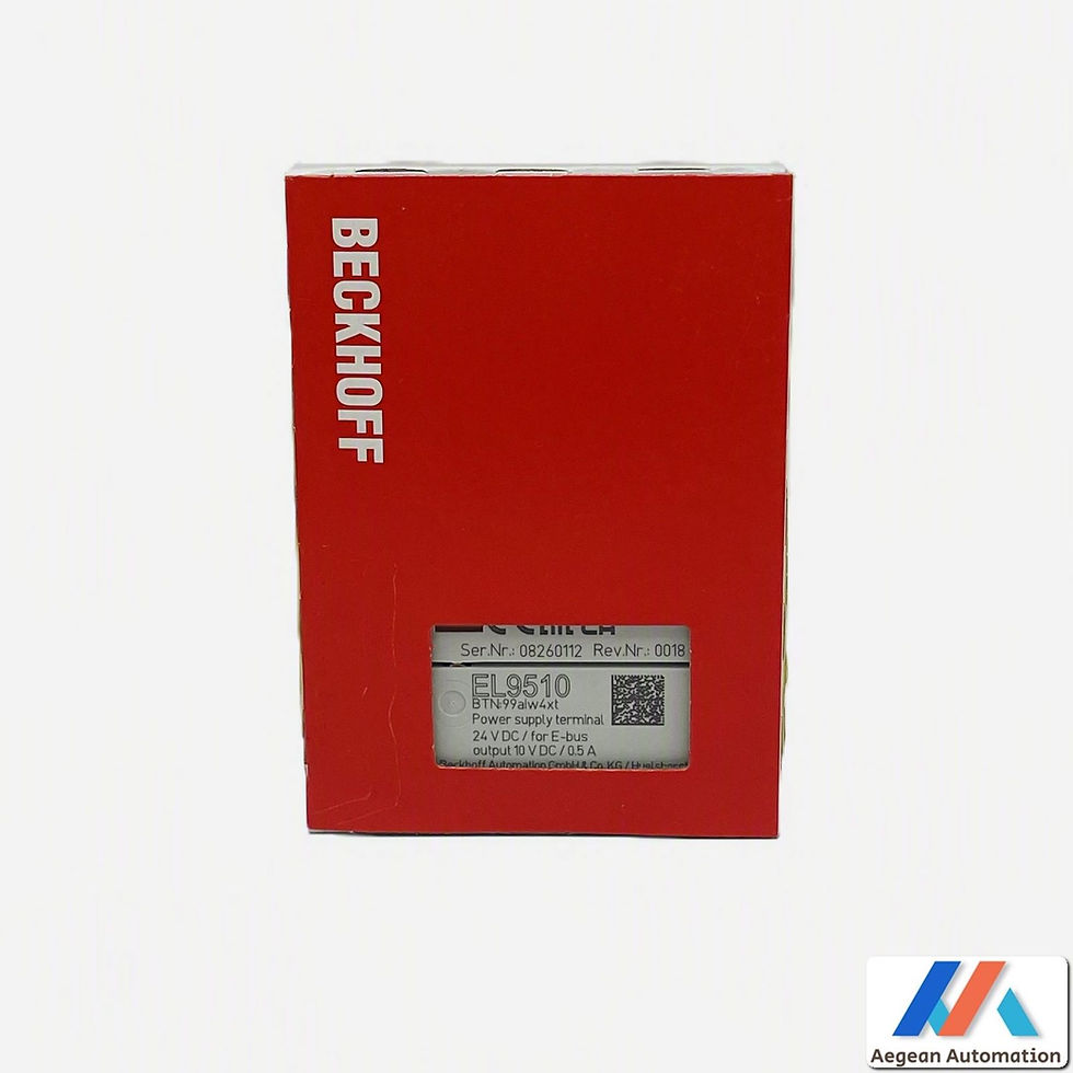 BECKHOFF EL9510 sealed package front view