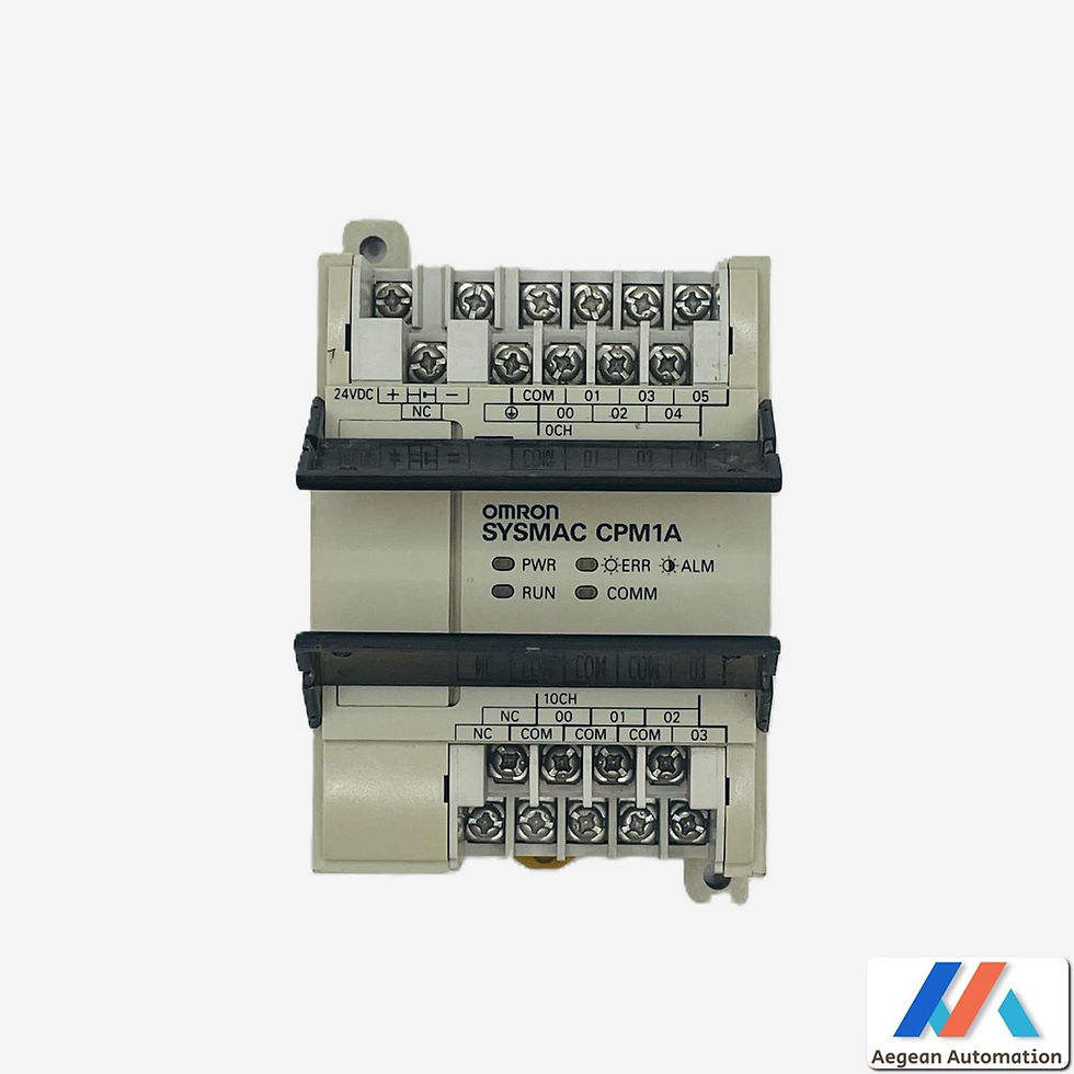 Thumbnail: Omron CPM1A-10CDT1-D used terminals and connection ports visible