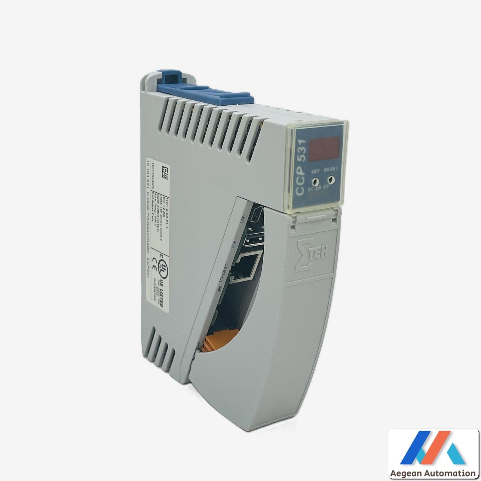 SIGMATEK CCP531 used product, front view without box