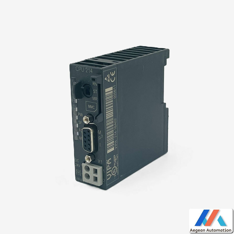 VIPA 214-1BA02 second-hand unit showing product label