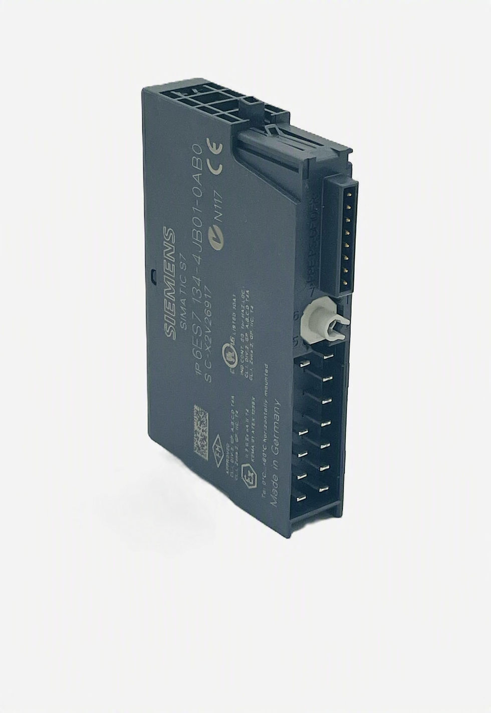 Miniaturbild: Siemens 6ES7134-4JB01-0AB0 used device, rear view showing mounting options