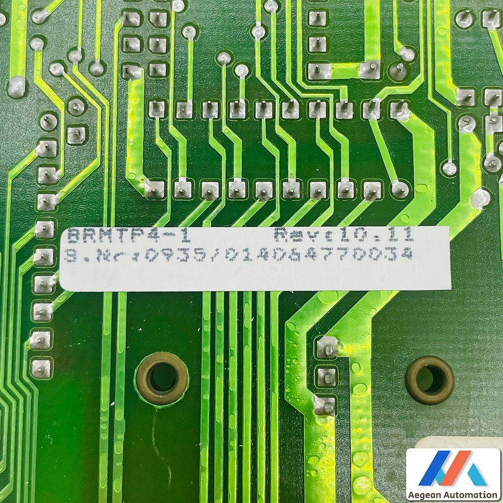 Thumbnail: B&R BRMTP4-1 close-up of  model number