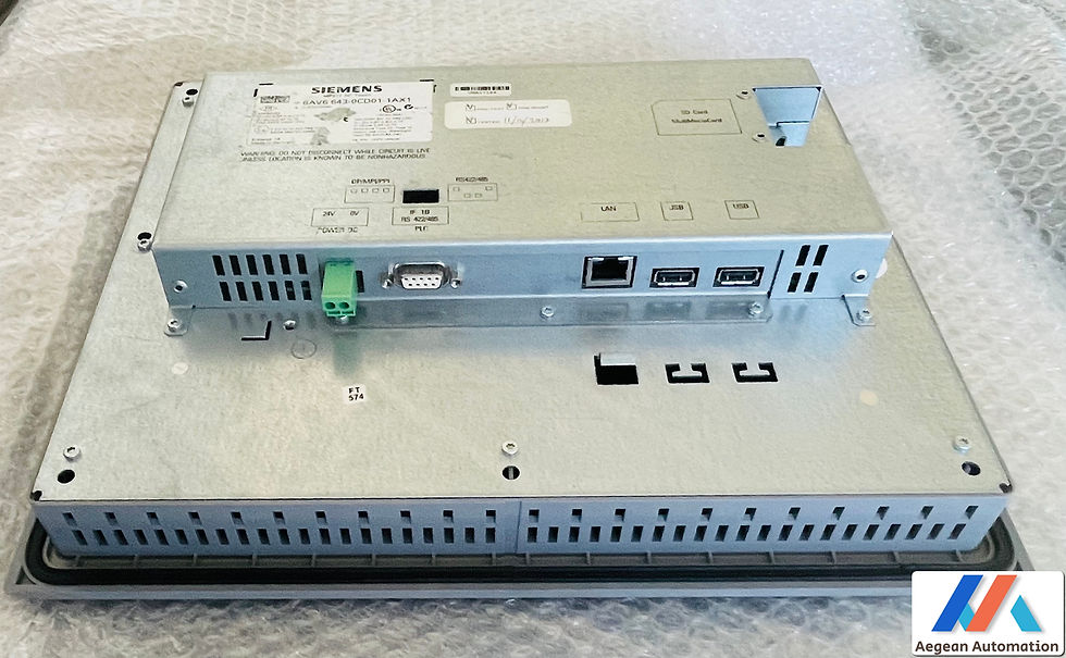 Thumbnail: TESTED SIEMENS 6AV6643-0CD01-1AX1 HMI MP277 10" Touch Panel 643-0CD01