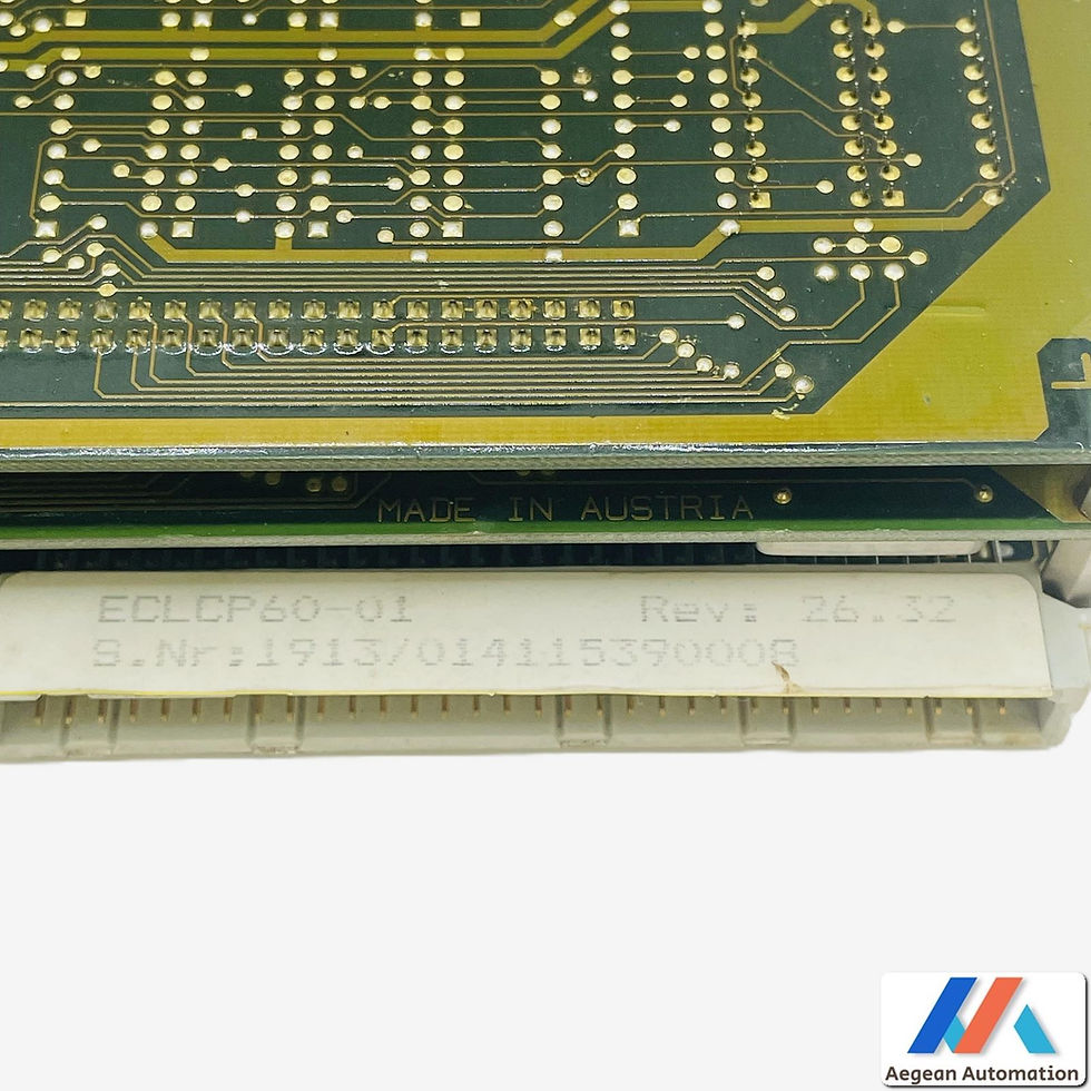 Thumbnail: B&R ECLCP60-01 close-up of serial number on new device