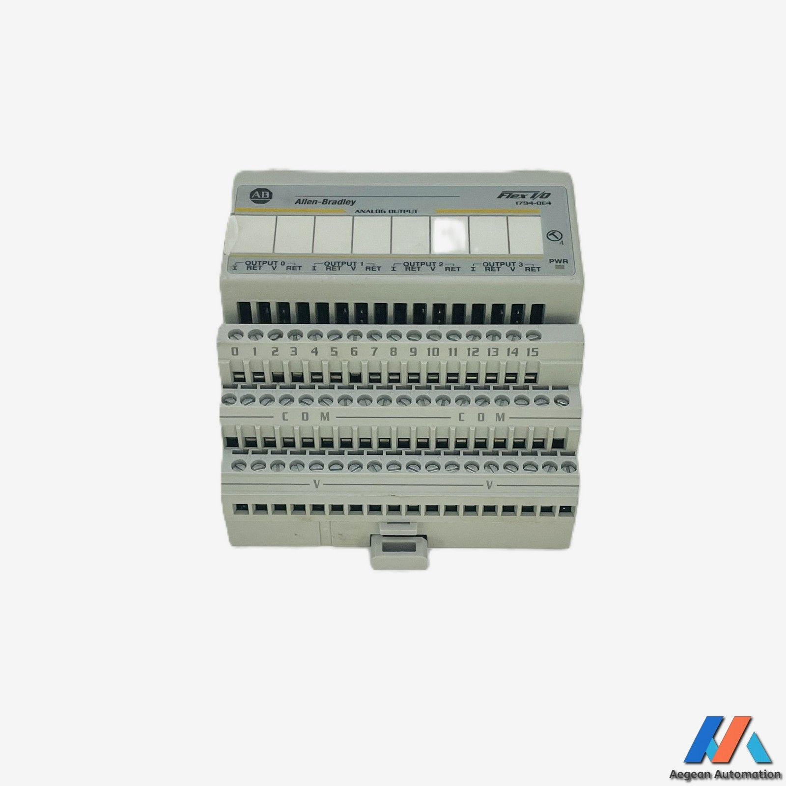 Allen Bradley 1794-OE4 used product, front view without box