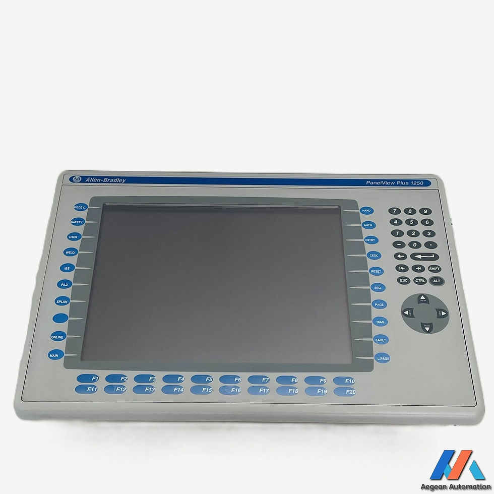 Allen Bradley 2711P-RDB12C used product, front view without box