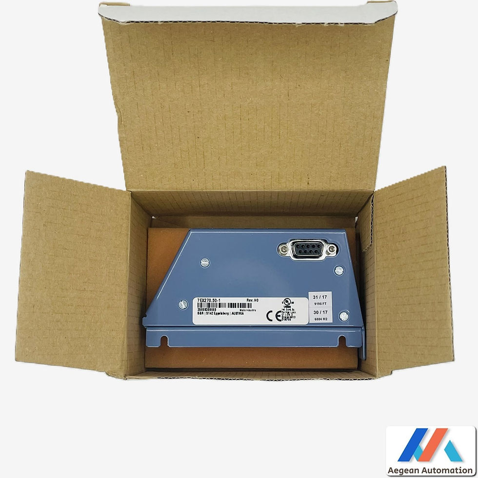 Miniaturbild: B&R 7EX270.50-1 boxed product showing product label