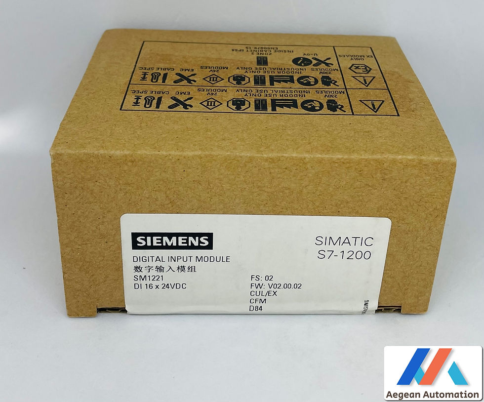 Siemens Simatic 6ES7221-1BH32-0XB0 sealed box right side view