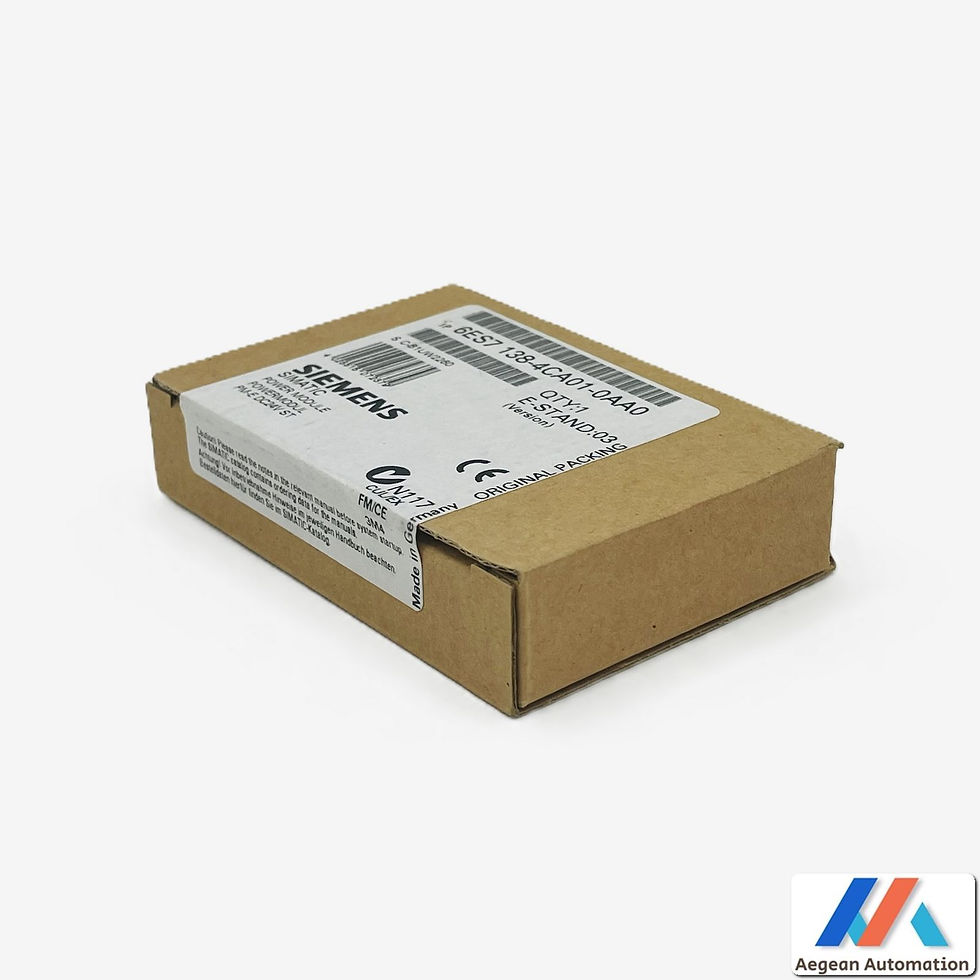 Thumbnail: Siemens 6ES7138-4CA01-0AA0 sealed box left side view