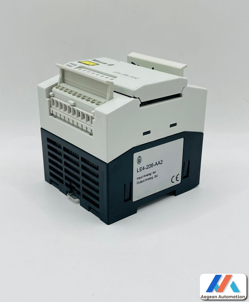 Miniaturbild: Eaton Moeller LE4-206-AA2 second-hand unit showing product label