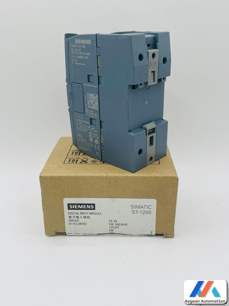 Miniaturbild: Siemens Simatic 6ES7221-1BH32-0XB0 rear view showing mounting options