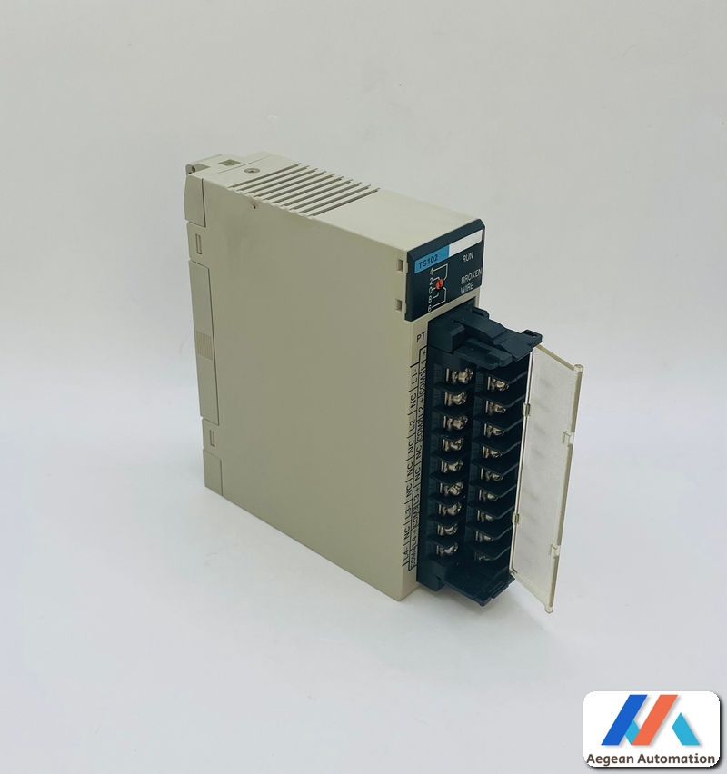 Thumbnail: OMRON C200H-TS102 used device, rear view showing mounting options