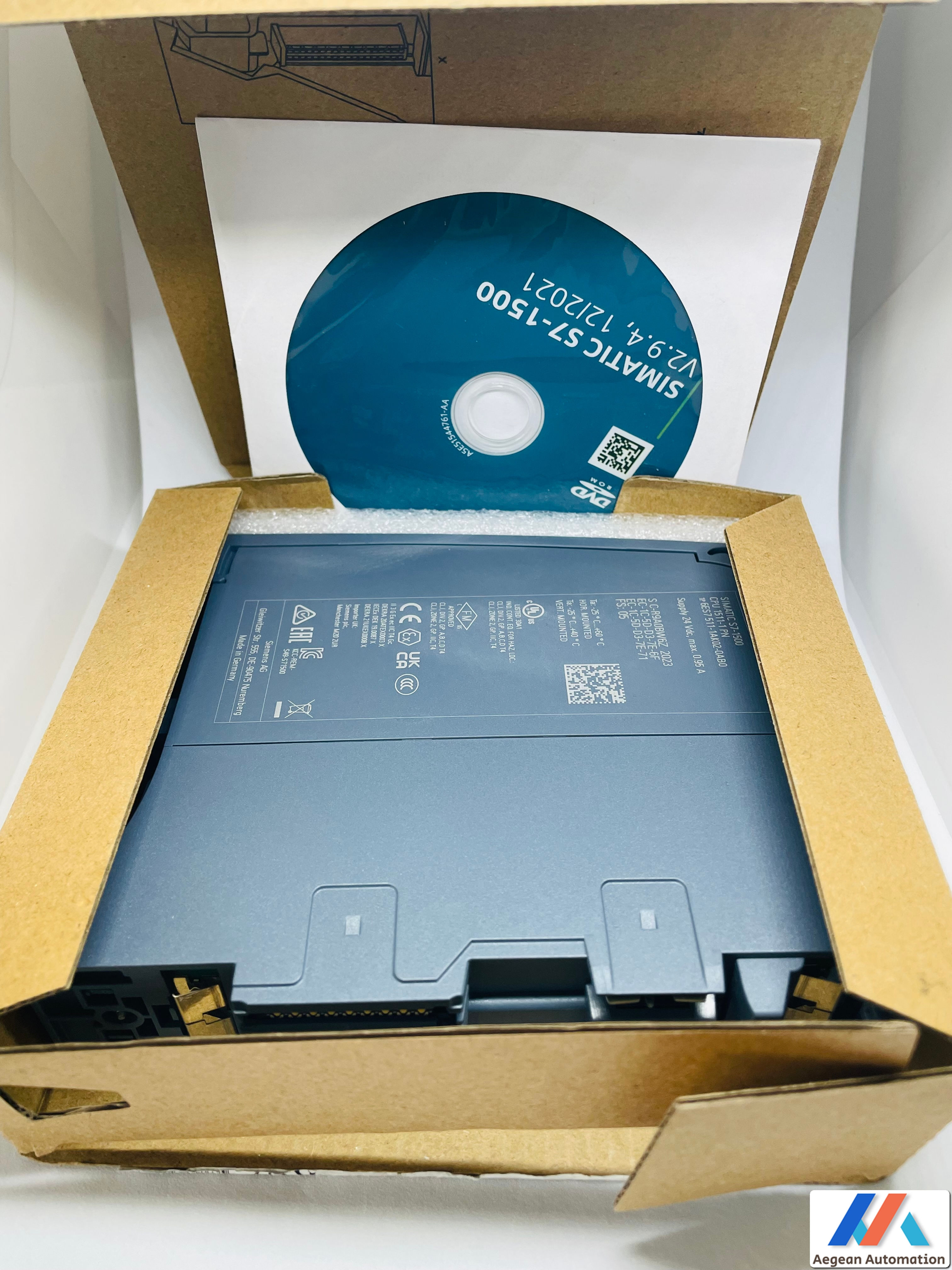 SIEMENS Simatic S7-1500 6ES7511-1AK02-0AB0 CPU 1511-1 PN 511-1AK02 NEW TESTED