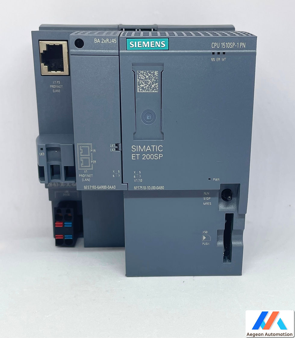 Siemens 6ES7510-1DJ00-0AB0 used product, front view without box