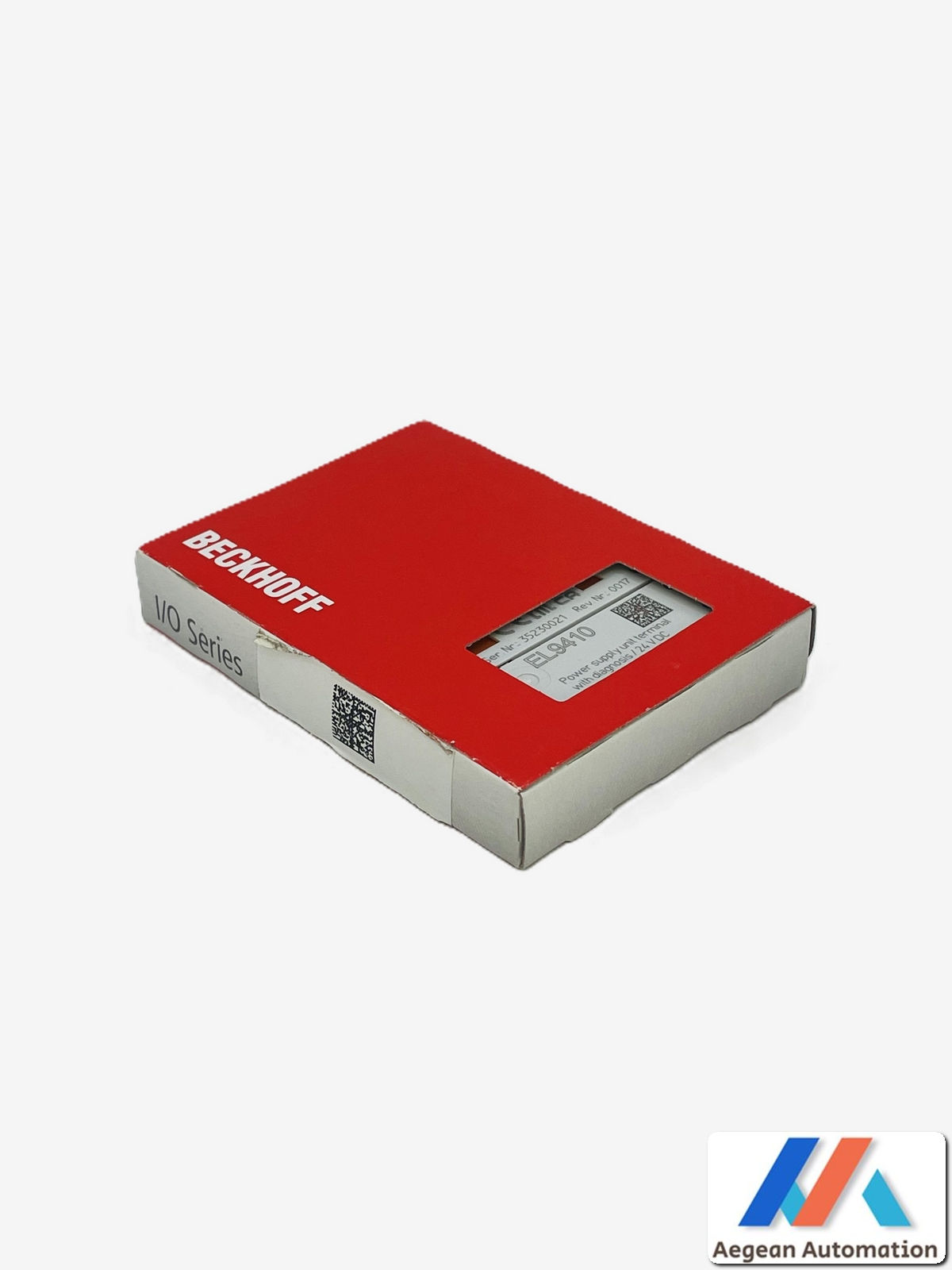 Beckhoff EL9410 sealed box right side view