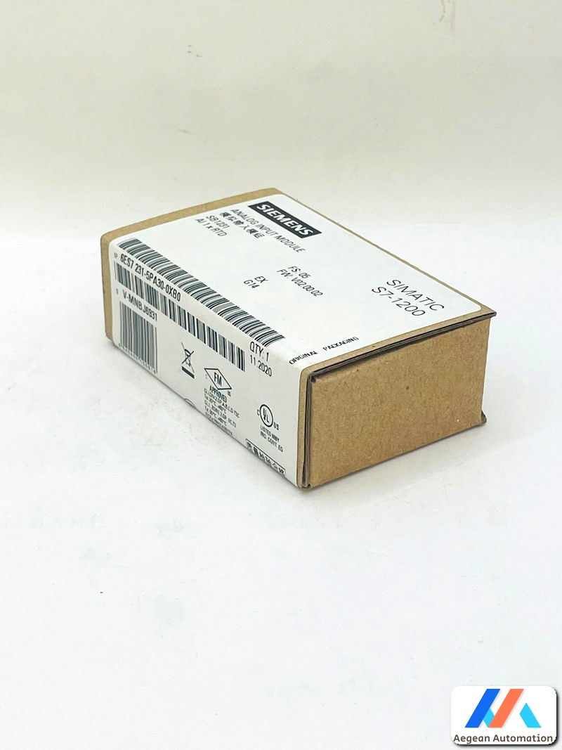 Siemens 6ES7231-5PA30-0XB0 sealed box right side view