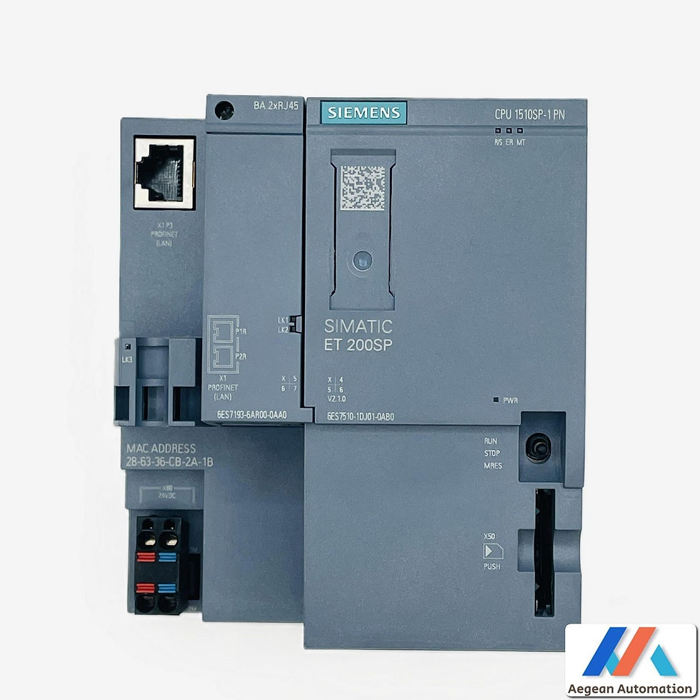 Thumbnail: Siemens 6ES7510-1DJ01-0AB0 used controller with partial side view of housing condition