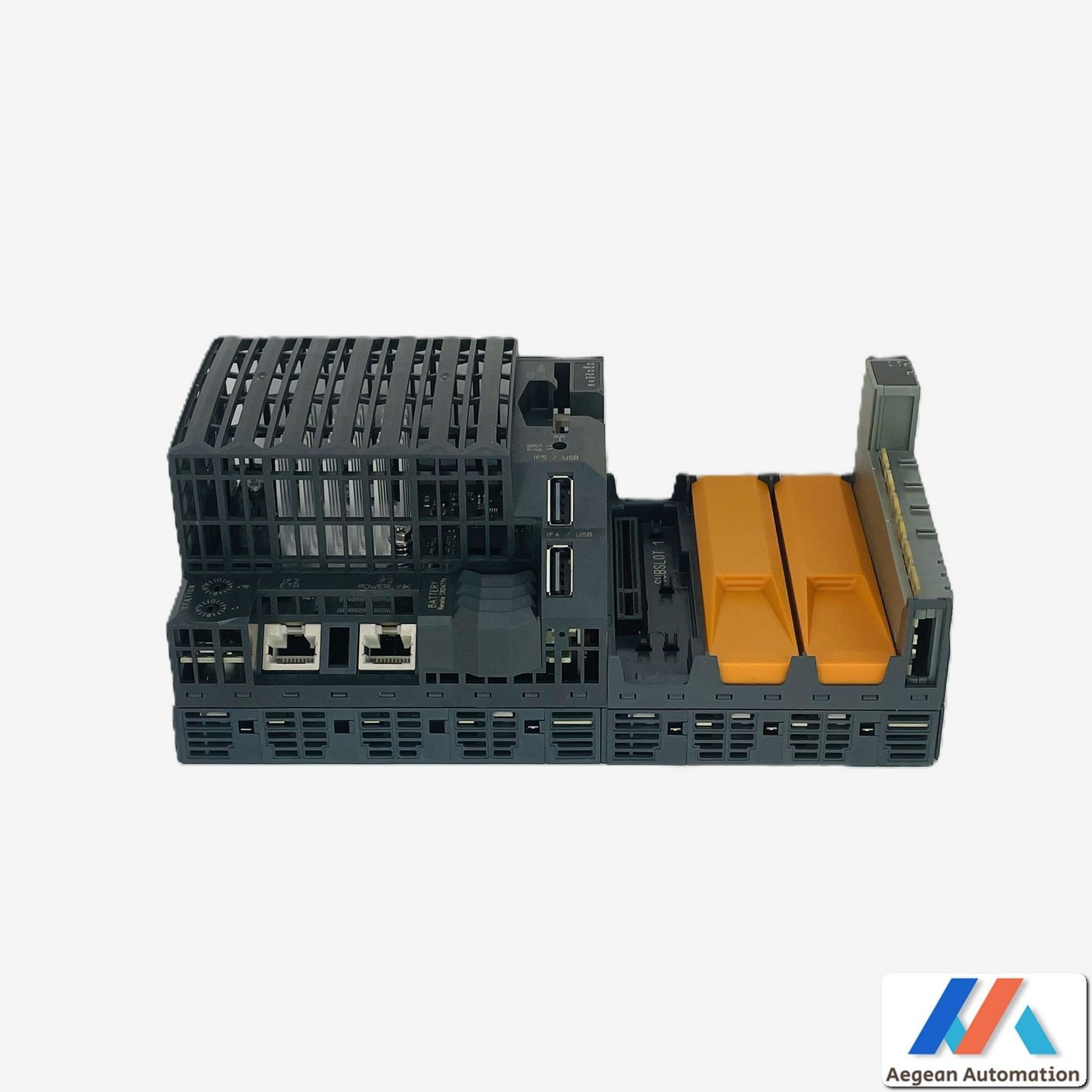 B&R X20CP3584 used product, front view without box