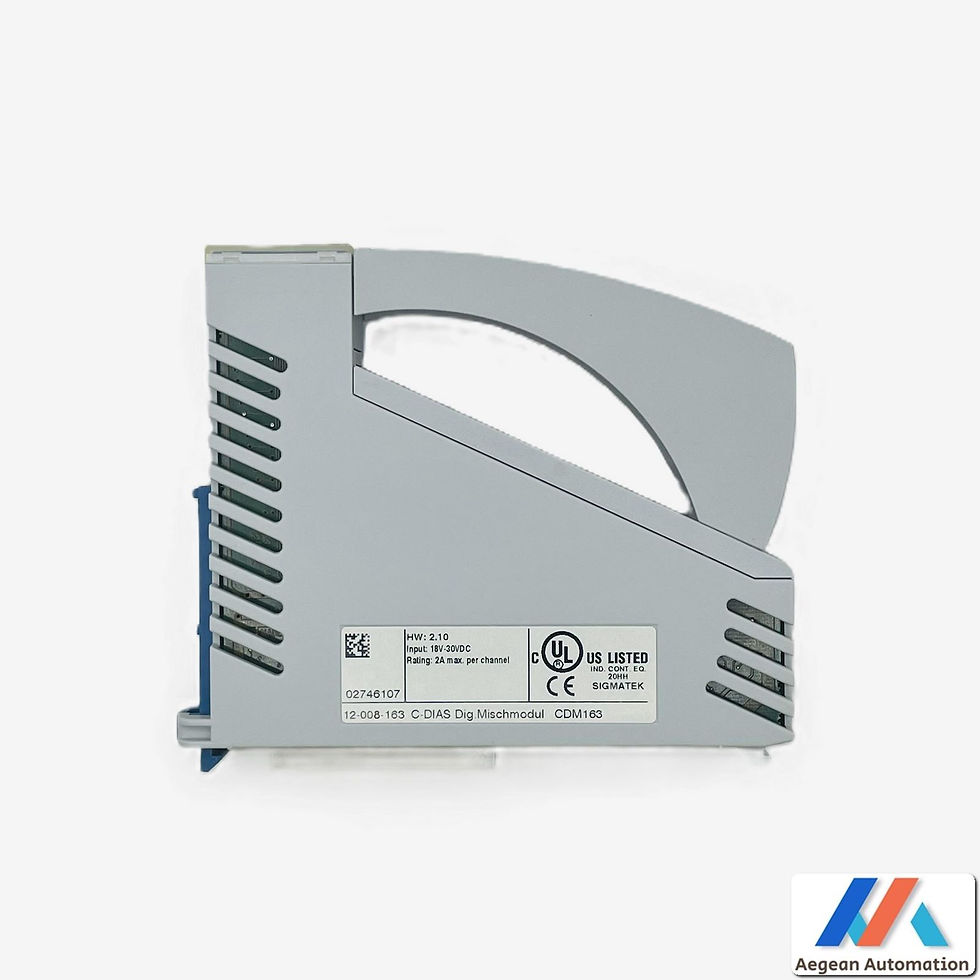 Thumbnail: SIGMATEK CDM163 second-hand unit showing product label