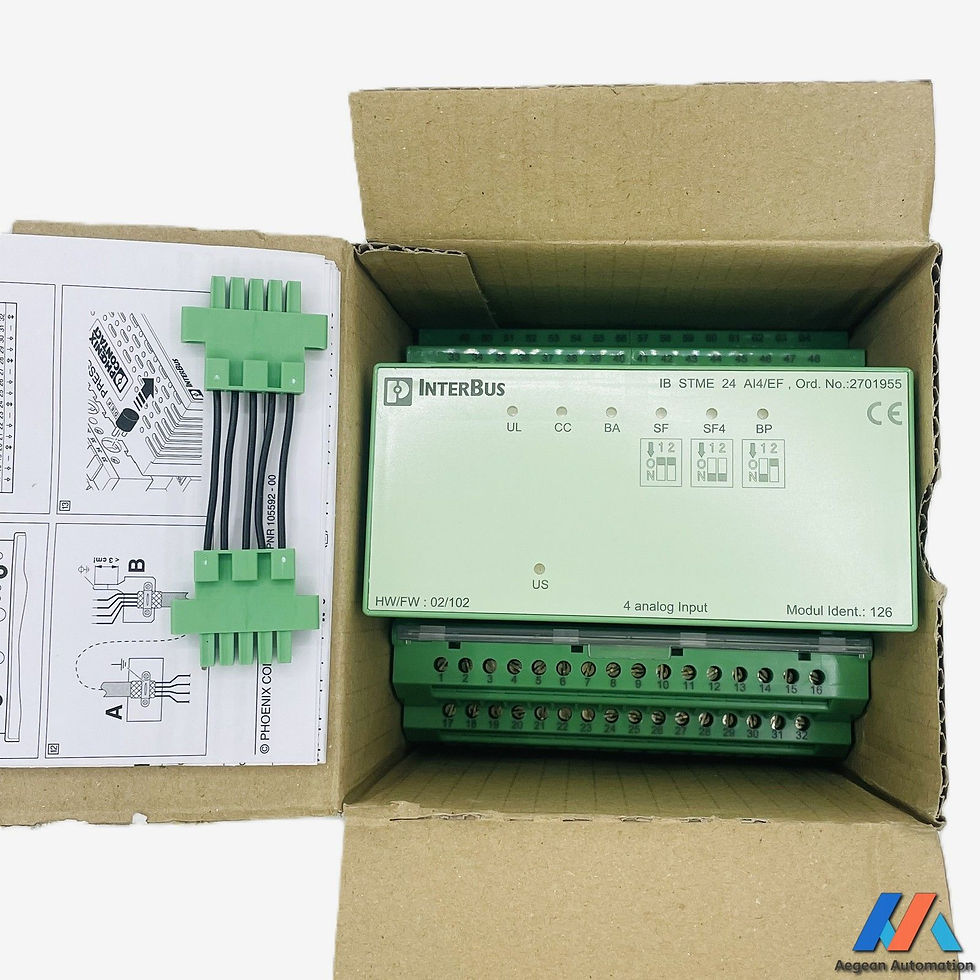 Miniaturbild: Phoenix Contact 2700838 IB ST 24 AI 4/EF boxed product showing product label