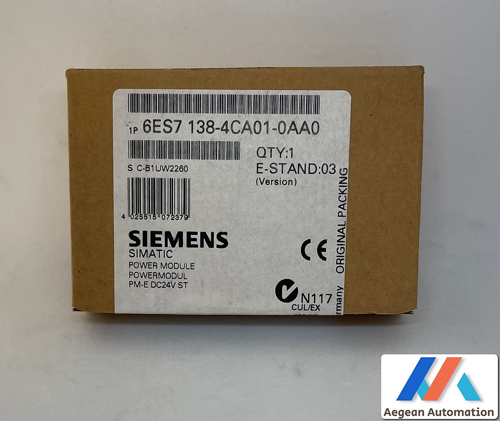 Thumbnail: SIEMENS Simatic S7 ET200S Powermodul 6ES7 138-4CA01-0AA0 6ES7138-4CA01-0AA0
