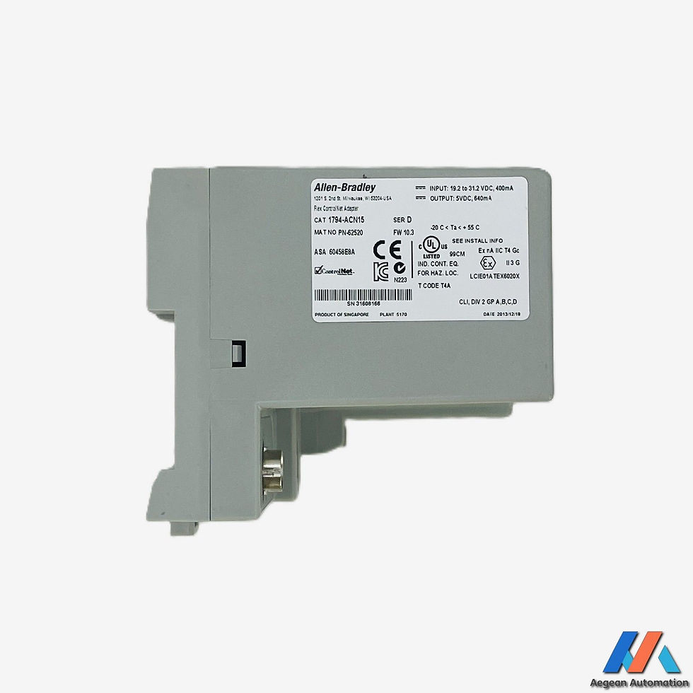 Allen Bradley 1794-ACN15 second-hand unit showing product label