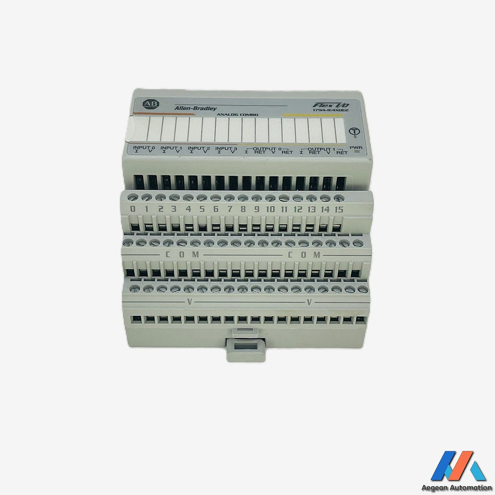 Allen Bradley 1794-IE4XOE2 used product, front view without box