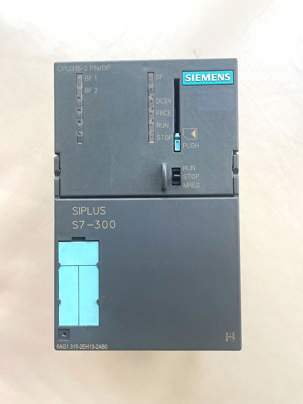 Thumbnail: Siemens 6AG1315-2EH13-2AB0 SIPLUS CPU used product, front view without box