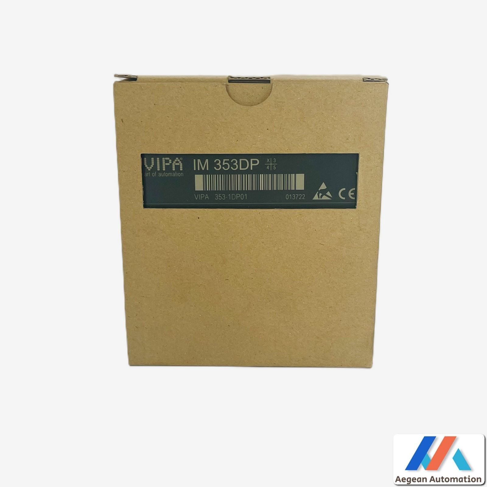 VIPA 353-1DP01 front view with original packaging
