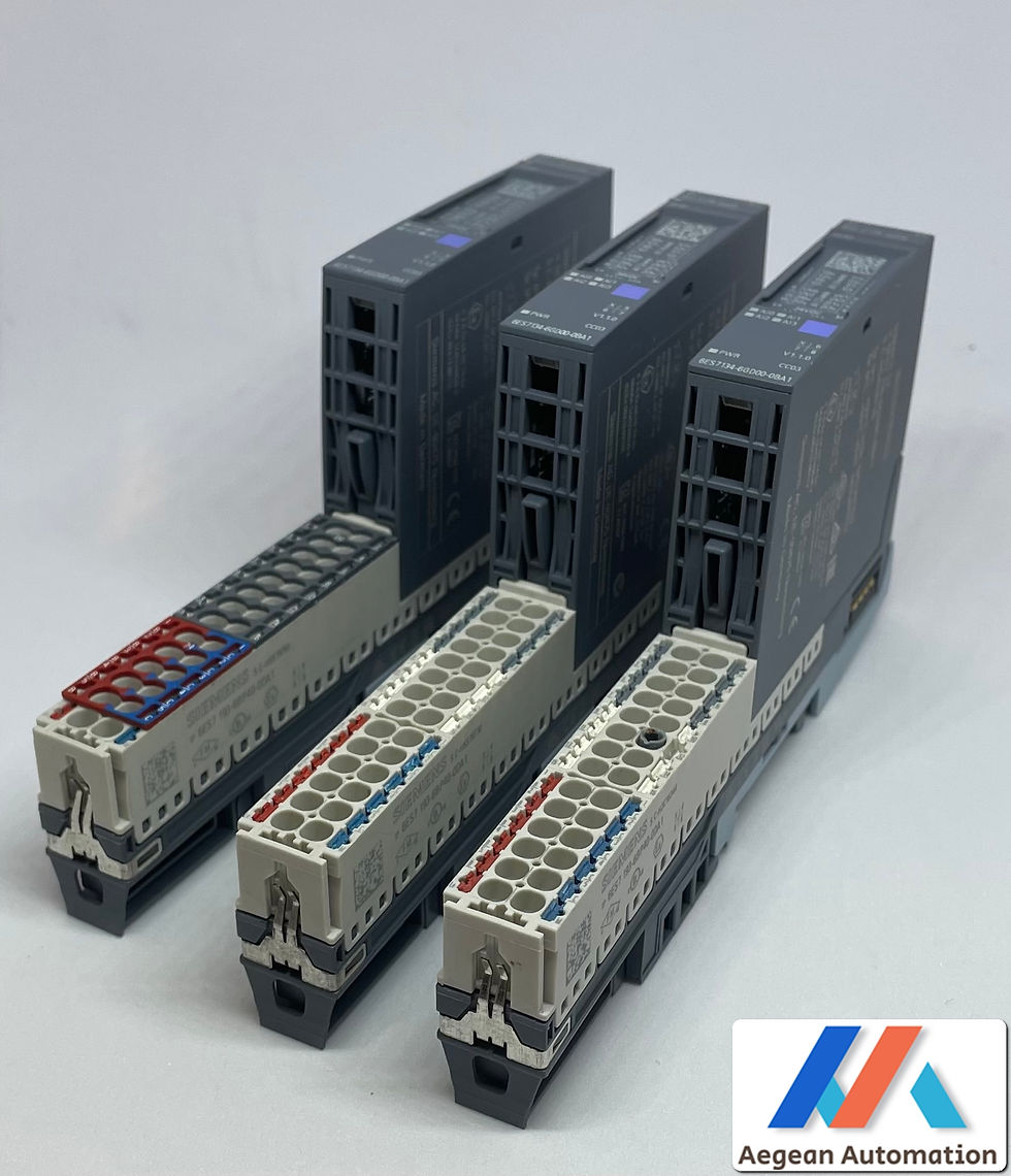 Simatic 6ES7134-6GD00-0BA1 used terminals and connection ports visible