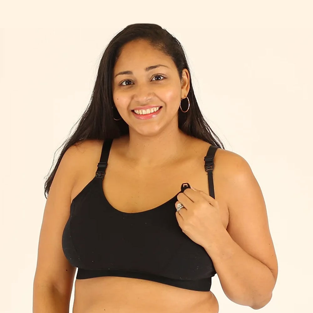 L Nursing Bra in Black