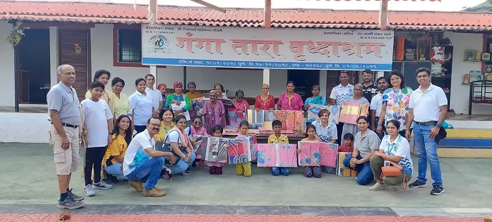 Agvo at Ganga Tara Vridhashram
