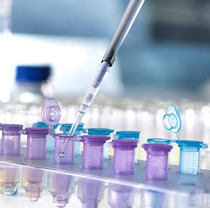 Laboratory Pipette and Vials