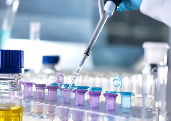 Laboratory Pipette and Vials