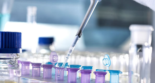 Laboratory Pipette and Vials