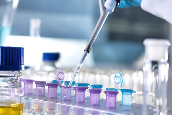 Laboratory Pipette and Vials