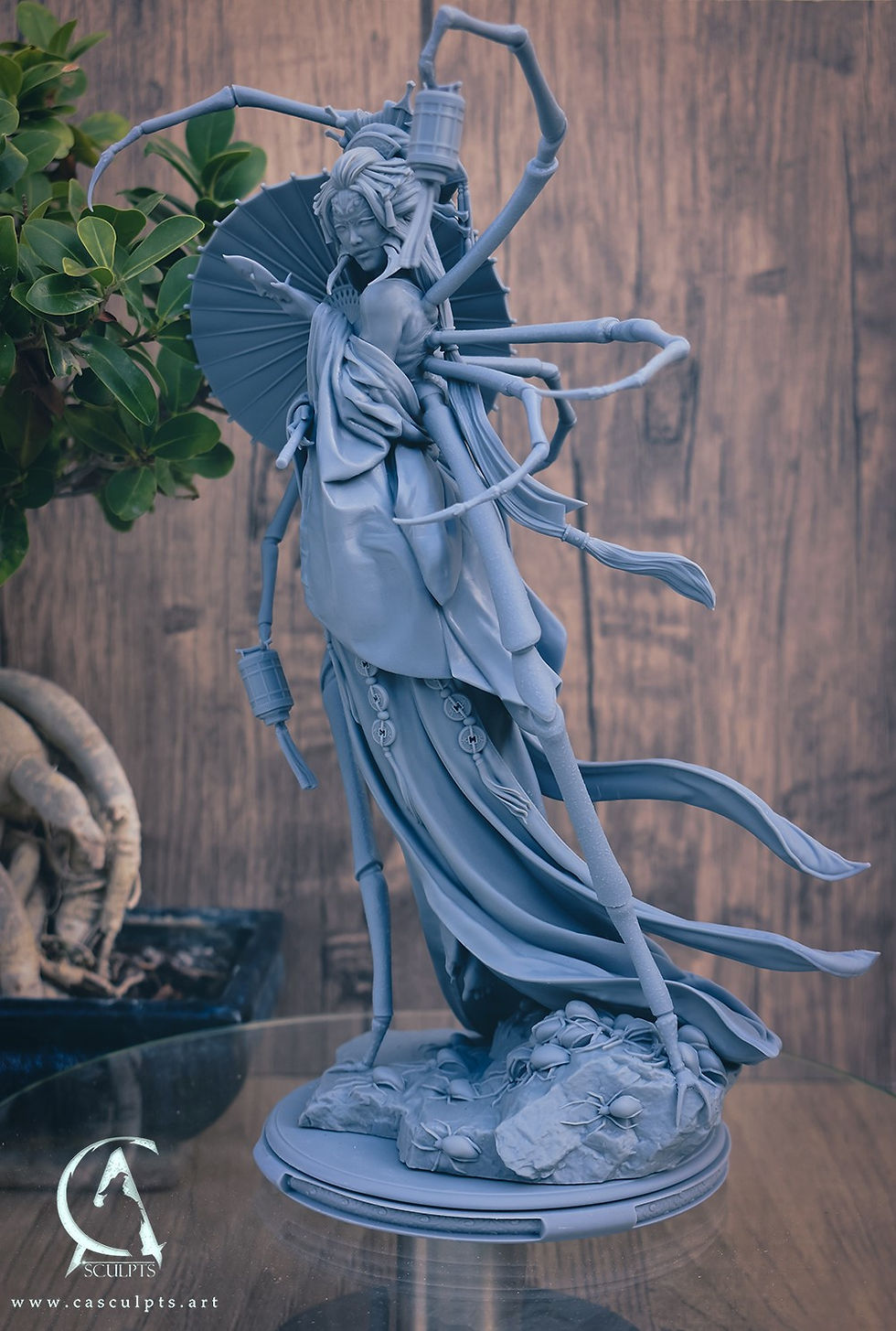Thumbnail: Jorogumo Pre-Supportes Stls