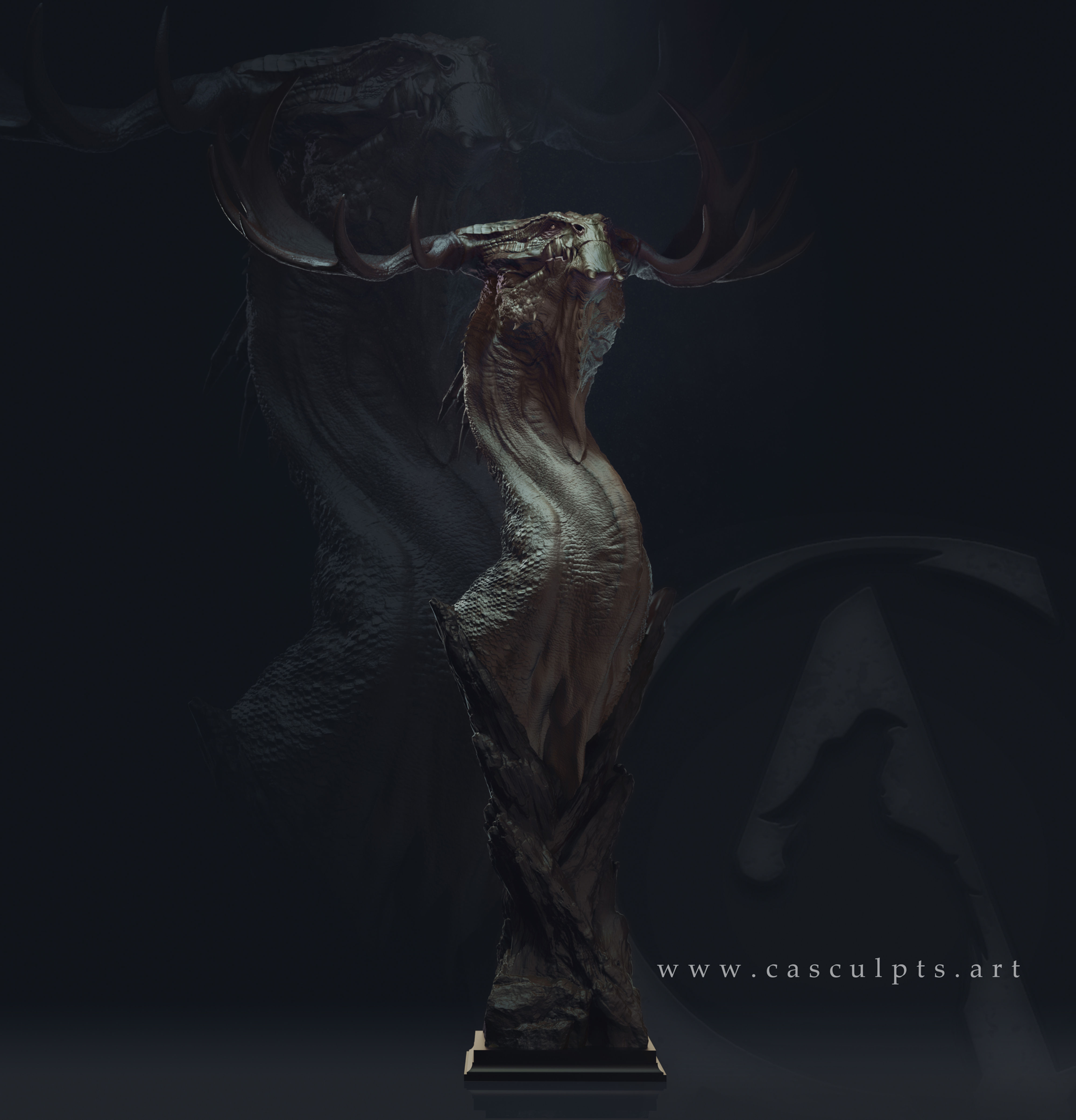 Argoroth, Ruler of the Peaks Bust