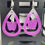 Thumbnail: butterfly dangle earrings front view hanging