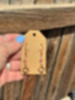 Thumbnail: Copper Key Dangle Earrings with Genuine Rhodochrosite & Glass Beads 