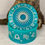 Thumbnail: Handmade turquoise/blue and silver zodiac symbol dish with lid