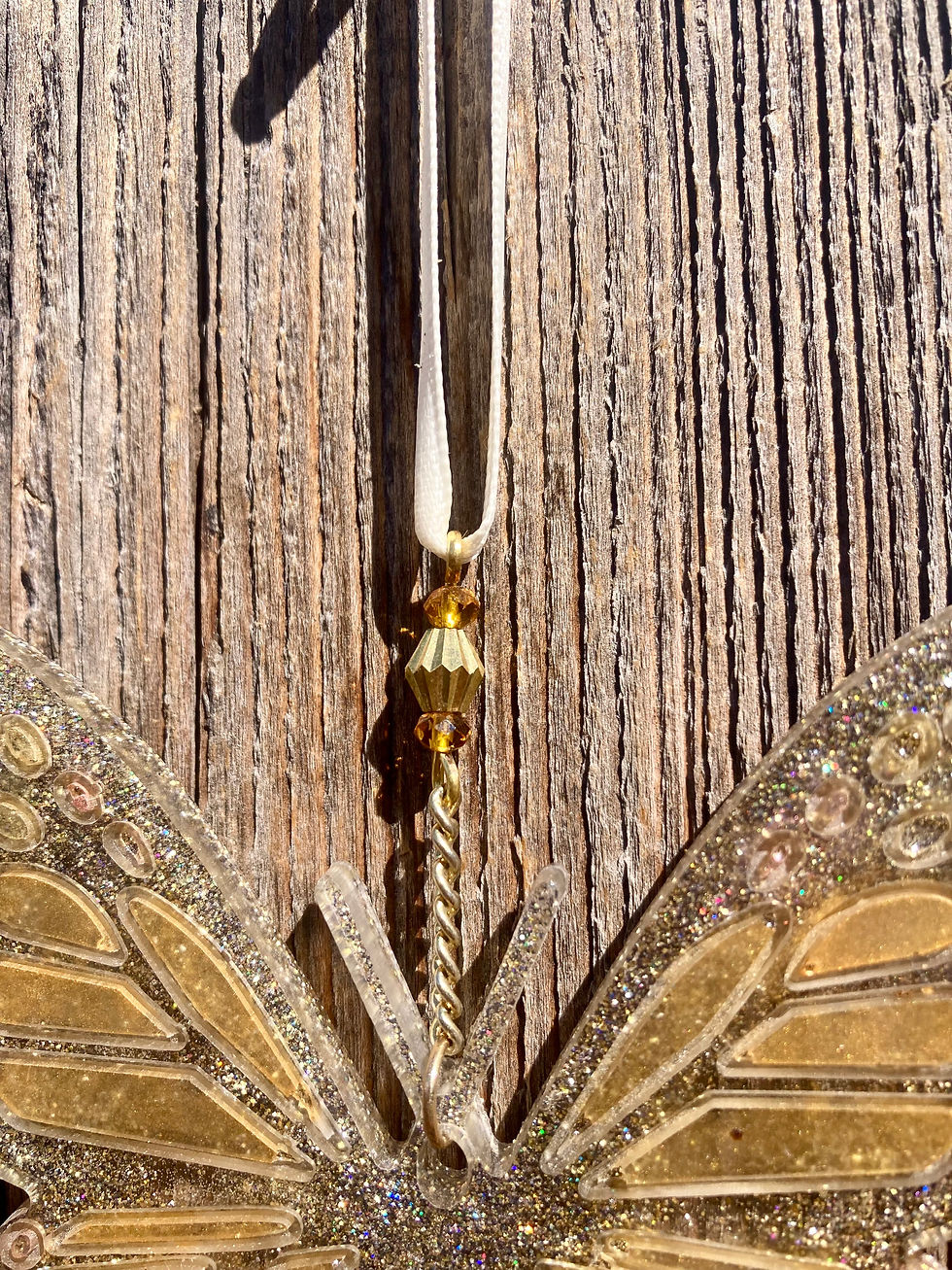 Thumbnail: Handmade Resin Butterfly Suncatcher