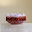 Thumbnail: Handmade White and Red Glitter Resin Lotus Flower Trinket Dish/Candle Holder