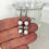 Thumbnail: Handmade Howlite Dangle Earrings
