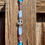 Thumbnail: Handmade Resin Sea Turtle & Beaded Peace Symbol Suncatcher