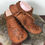 Thumbnail: Custom Handmade Short Moccasins with Hummingbird Design, Hand Sewn to Order