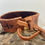 Thumbnail: Handmade Tobacco Bison Hide Bracelet – Hand-Burned Design